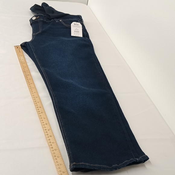 Time and Tru Maternity straight jeans women's size Large (12 - 14) full panel - Picture 3 of 8